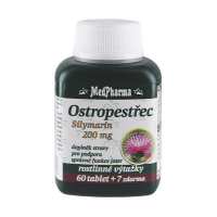 MEDPHARMA Ostropestřec silymarin 200 mg 67 tablet