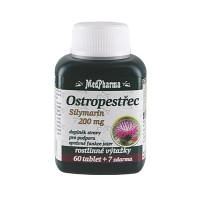 MEDPHARMA Ostropestřec silymarin 200 mg 67 tablet