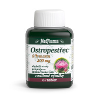 MEDPHARMA Ostropestřec silymarin 200 mg 67 tablet