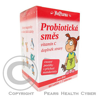 MedPharma Probiotická směs pro děti chew.tbl.67