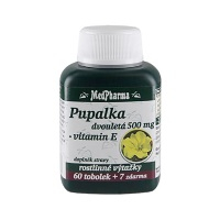 MEDPHARMA Pupalka dvouletá 500 mg + vitamín E 67 tobolek