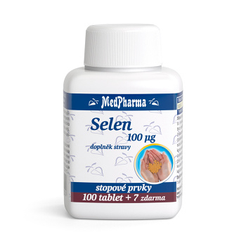 MEDPHARMA Selen 100 µg 107 tablet (Selen) - Jednosložkové