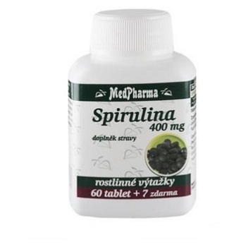 MEDPHARMA Spirulina 400 mg 67 tablet