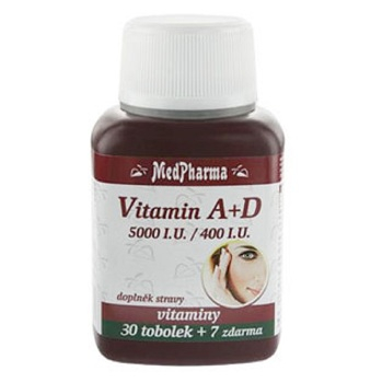 MedPharma Vitamín A + D tob.37