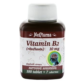 MEDPHARMA Vitamín B2 107 tablet