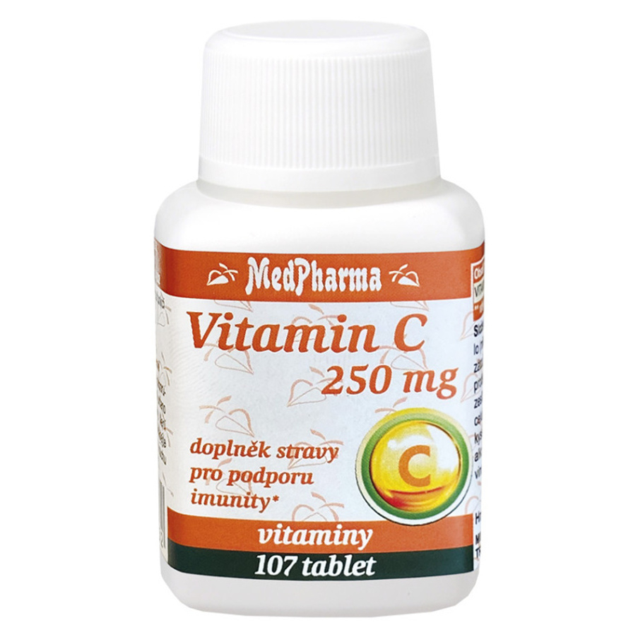 Levně MEDPHARMA Vitamin C 250 mg 107 tablet