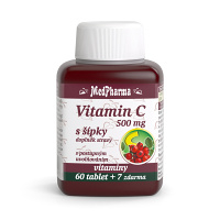 MEDPHARMA Vitamin C 500 mg s šípky 67 tablet