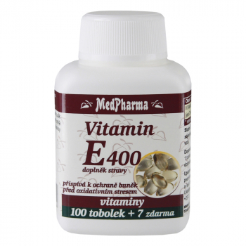 MEDPHARMA Vitamín E 400 107 tobolek