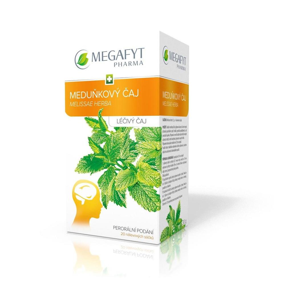 Levně MEGAFYT Meduňka bylinný čaj 20 sáčků