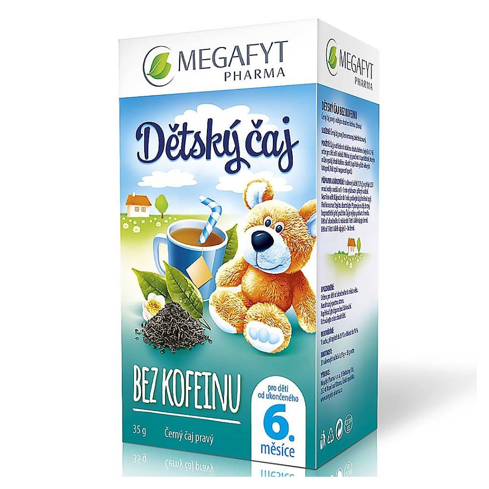 Levně MEGAFYT Dětský čaj bez kofeinu 20 x 1.75 g