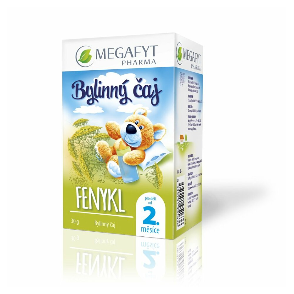 Levně MEGAFYT Bylinný čaj fenykl pro děti 20 x 1.5 g