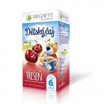 MEGAFYT Dětský ovocný čaj třešeň 20 x 2 g