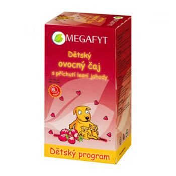 Megafyt Dětský ovocný čaj s příchutí lesní jahody 20 x 2 g nálev. sáčky