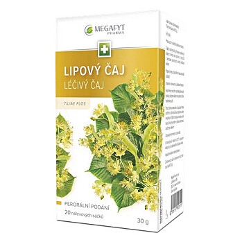 MEGAFYT Lipový čaj 20 sáčků (Léčivé čaje) - Jednosložkové