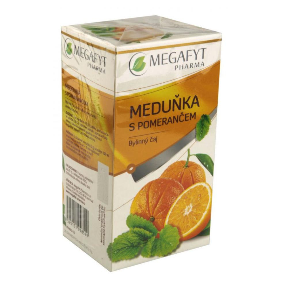 Levně MEGAFYT Ovocný Meduňka s pomerančem 20x2 g