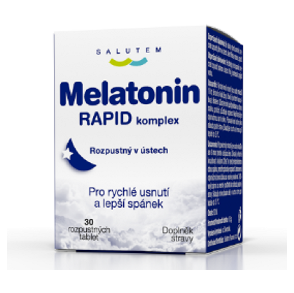 Levně SALUTEM Melatonin Rapid komplex ODT 30 tablet
