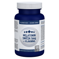 CLINICAL Melatonin sníček 5 mg + vláknina 100 tablet