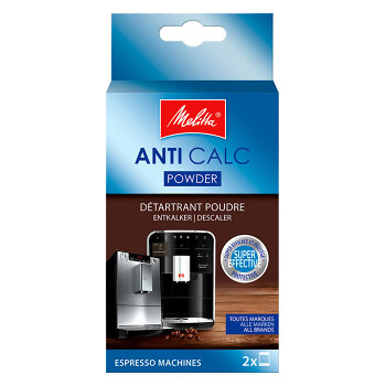 MELITTA Anti Calc Práškový odvápňovač pro plnoautomatické kávovary 2x40g