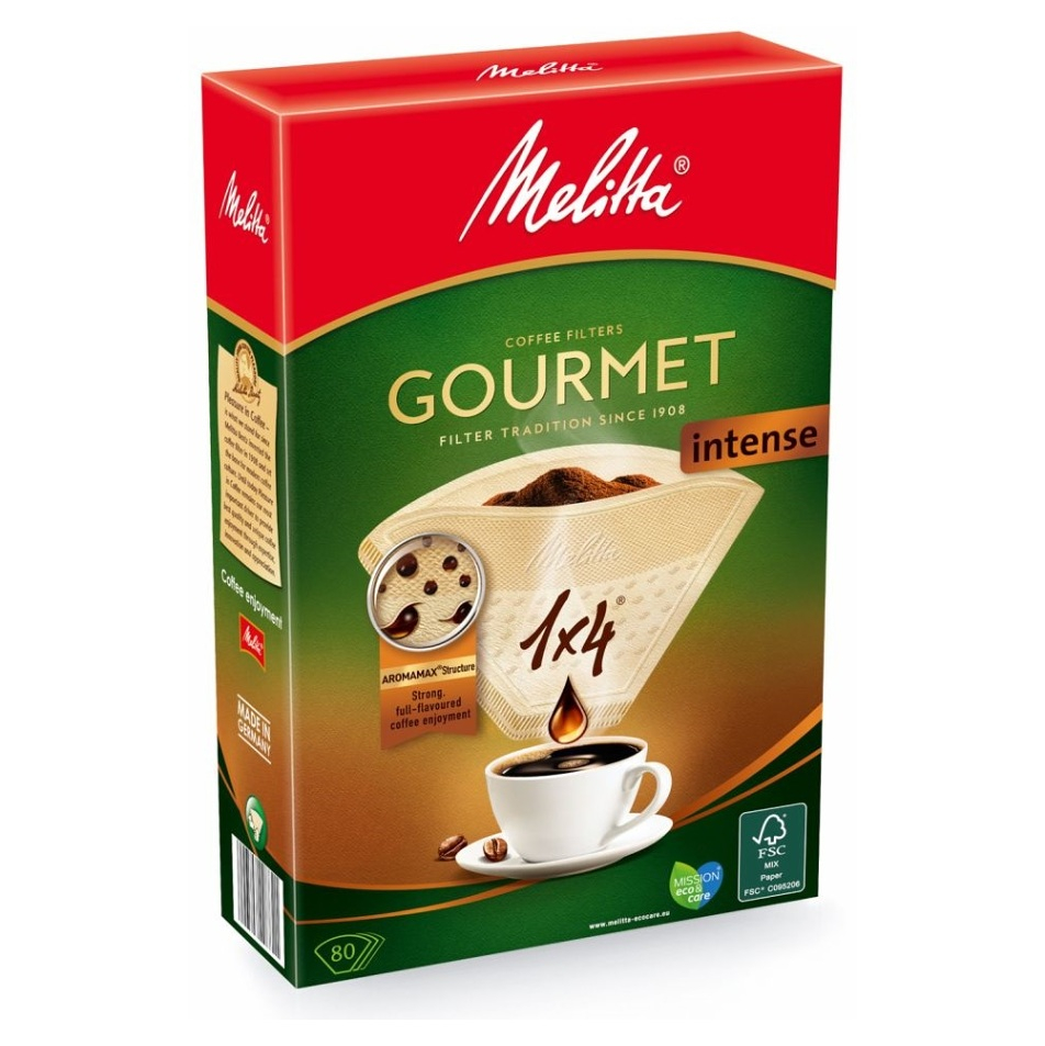 Levně MELITTA Kávové filtry Gourmet Intense 1x4/80ks