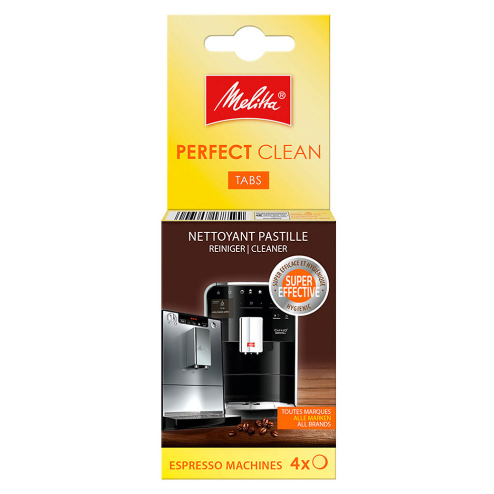 Levně MELITTA Perfect Clean čisticí tablety pro plnoautomatické kávovary 4x1,8g