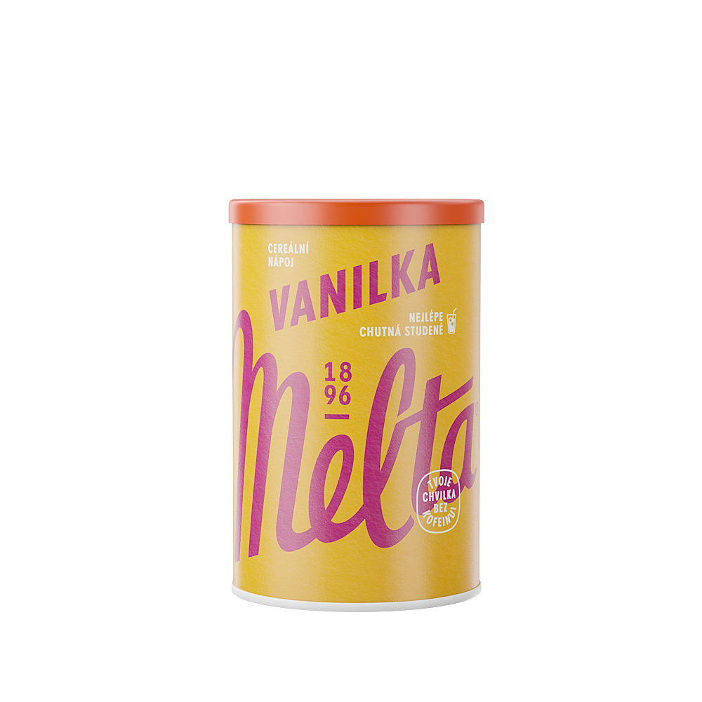 MELTA Rozpustná káva vanilka 120 g