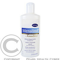 Menalind Sensitive jemné tělové mléko 250ml