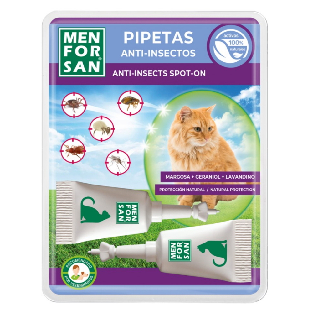 E-shop MENFORSAN Antiparazitní pipety pro kočky 2 kusy