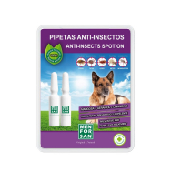 MENFORSAN Antiparazitní pipety proti blechám a klíšťatům pro psy 2x1,5 ml MENFORSAN Antiparazitní pipety proti blechám a klíšťatům pro psy 2x1,5 ml