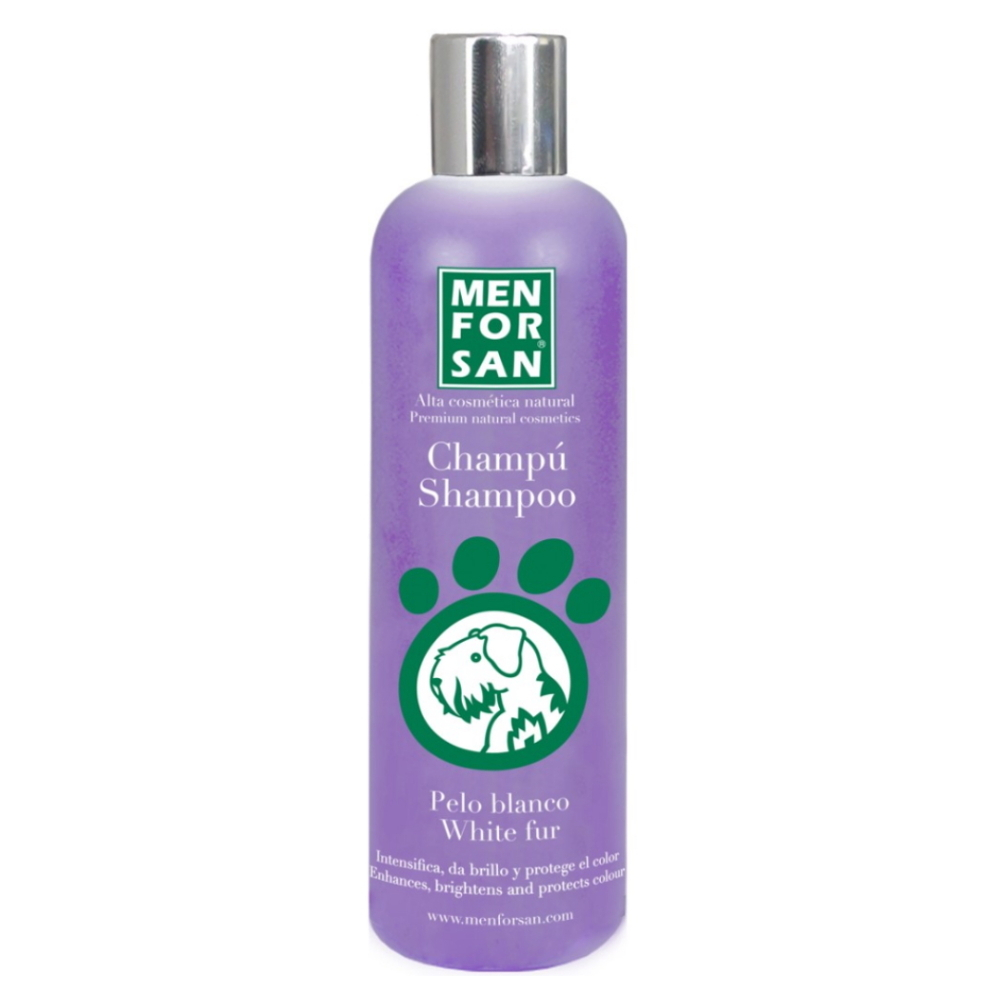 MENFORSAN Šampon pro zesvětlení bílé srsti pro psy 300 ml