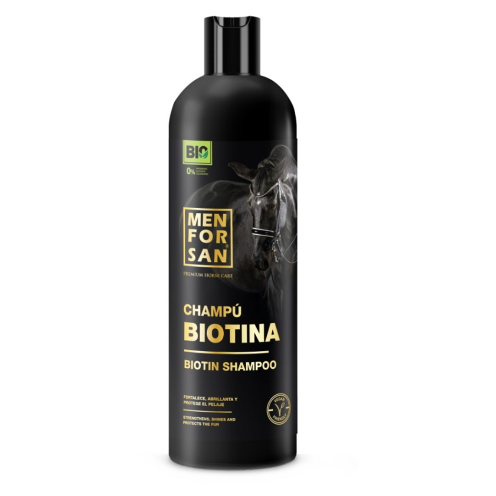 E-shop MENFORSAN Šampon s biotinem pro koně Vegan BIO 1000 ml