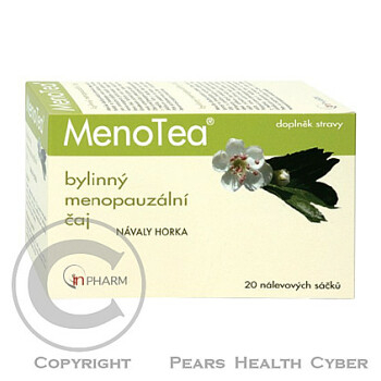 MenoTea bylin.menopauz.čaj 20n.s. Návaly horka