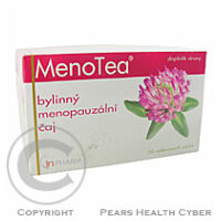 MENOTEA bylinný menopouzální čaj 20 nálevkových sáčků