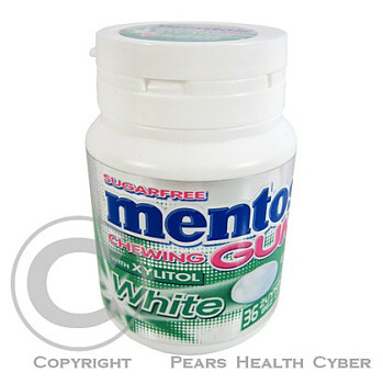 Mentos Gum Greenmint White 54g