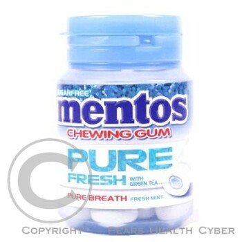 Mentos GUM PURE FRESH Mint 60 g drg. 40