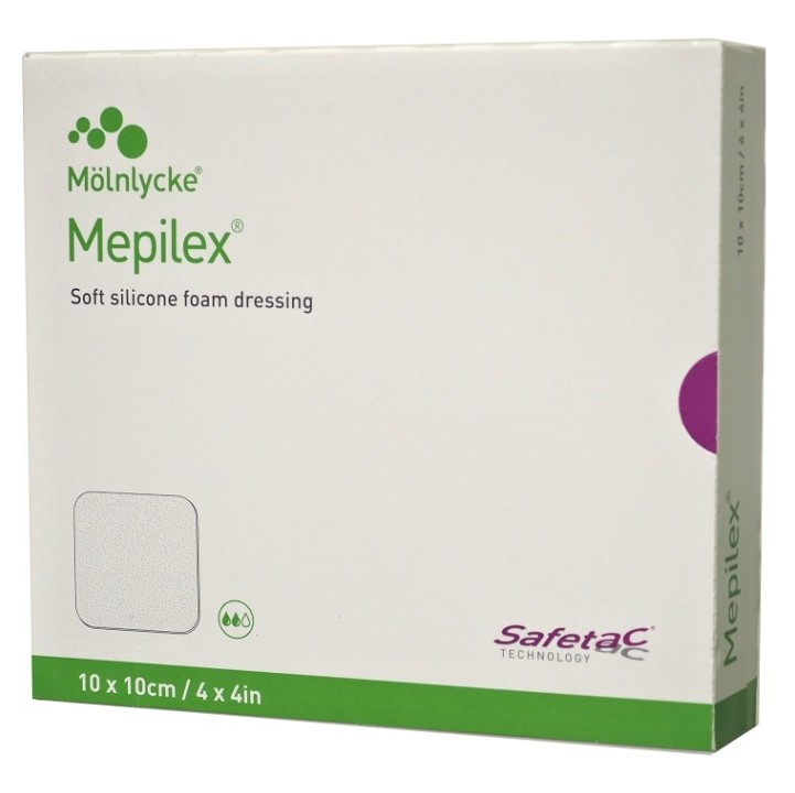 E-shop MEPILEX absorbční pěnové krytí 10 x 10 cm 5 kusů 294100