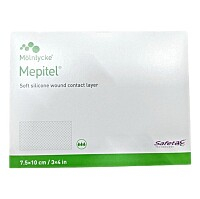 MEPITEL silikonové krytí 7,5 x 10 cm 10 kusů