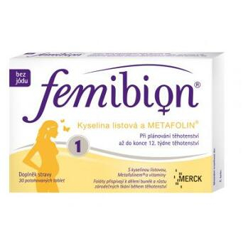 FEMIBION 1 bez jódu 30 tablet