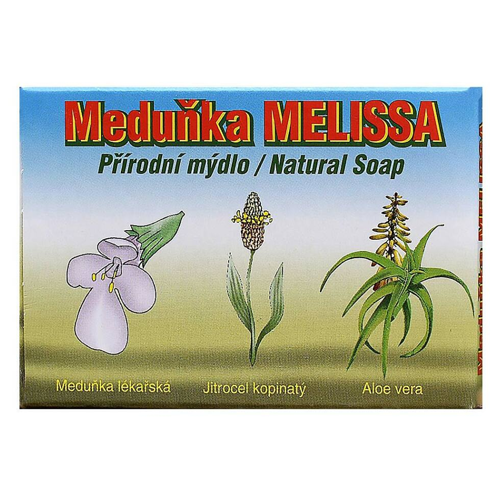 Levně MERCO Meduňka-Melissa Přírodní kosmetické mýdlo pro citlivou.pleť 90 g