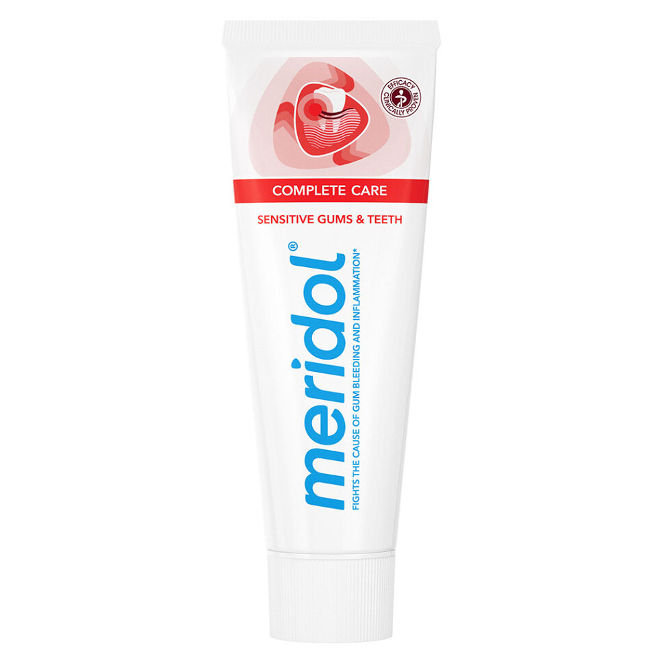 E-shop MERIDOL Complete Care Zubní pasta pro citlivé dásně a zuby 75 ml