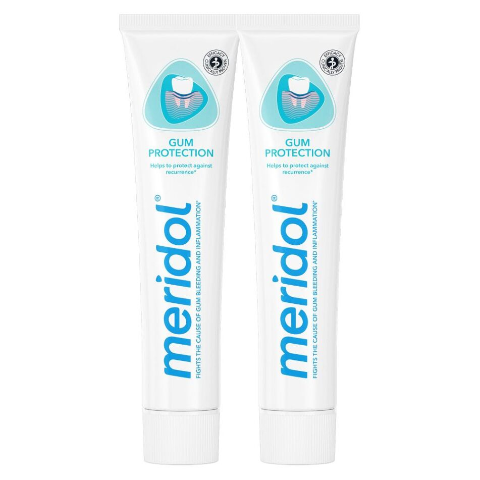 Levně MERIDOL Gum protection Zubní pasta pro ochranu dásní 2x 75 ml