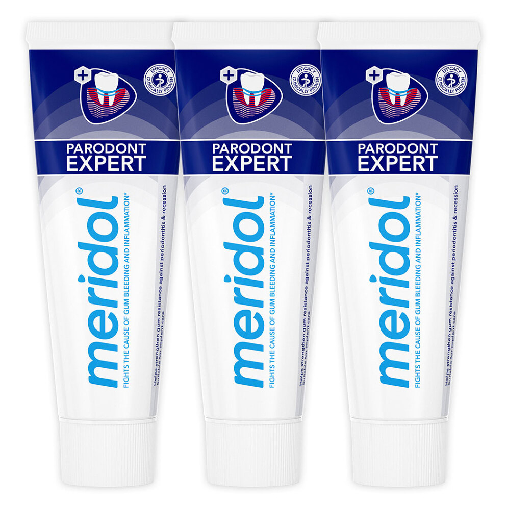 E-shop MERIDOL Zubní pasta Parodont Expert 3x 75 ml