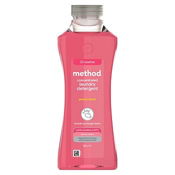 METHOD Prací gel  Peony Blush 33 praní 990 ml (Ekologické prací prostředky)