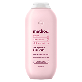 METHOD Sprchový gel Pure Peace 532 ml (Přírodní přípravky na sprchování a mytí)