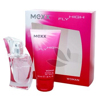 Mexx Fly High Woman - toaletní voda s rozprašovačem 20 ml + sprchový gel 50 ml
