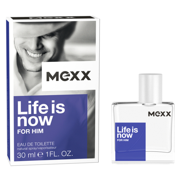 Levně MEXX Life Is Now For Him Toaletní voda pro muže 50 ml