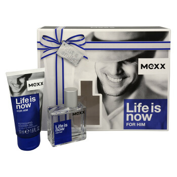 MEXX Life is Now Man EDT 30 ml + sprchový gel 50ml