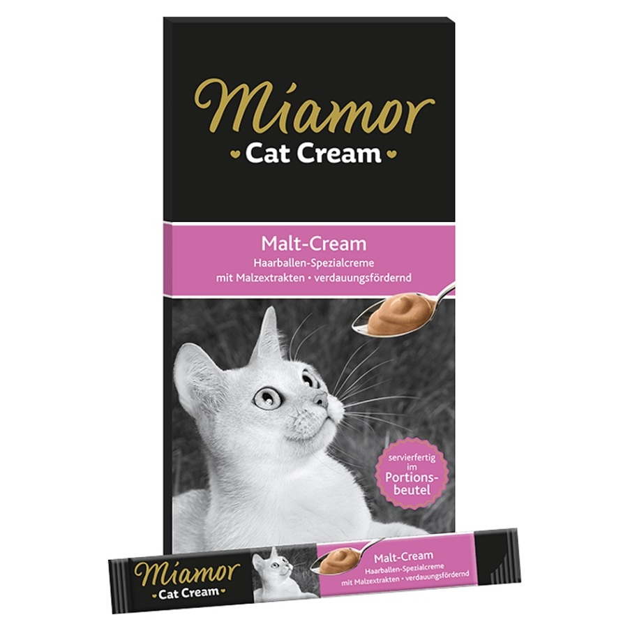 E-shop MIAMOR Malt krémová sladová svačinka pro kočky 6x15 g