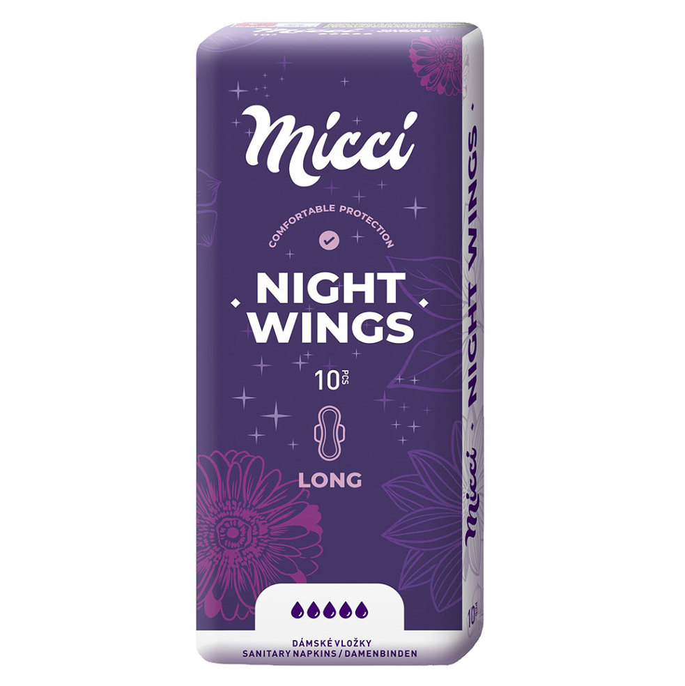 MICCI Noční s křidélky 10 kusů
