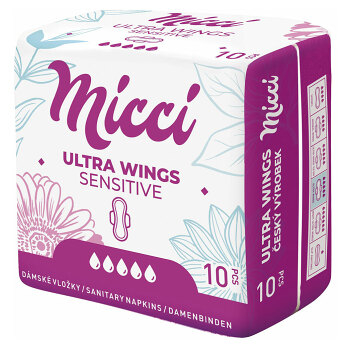 MICCI Ultra s křidélky 10 kusů
