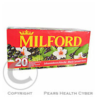 MILFORD Family ovoc.čaj Černý rybíz/třešeň20x2.25g